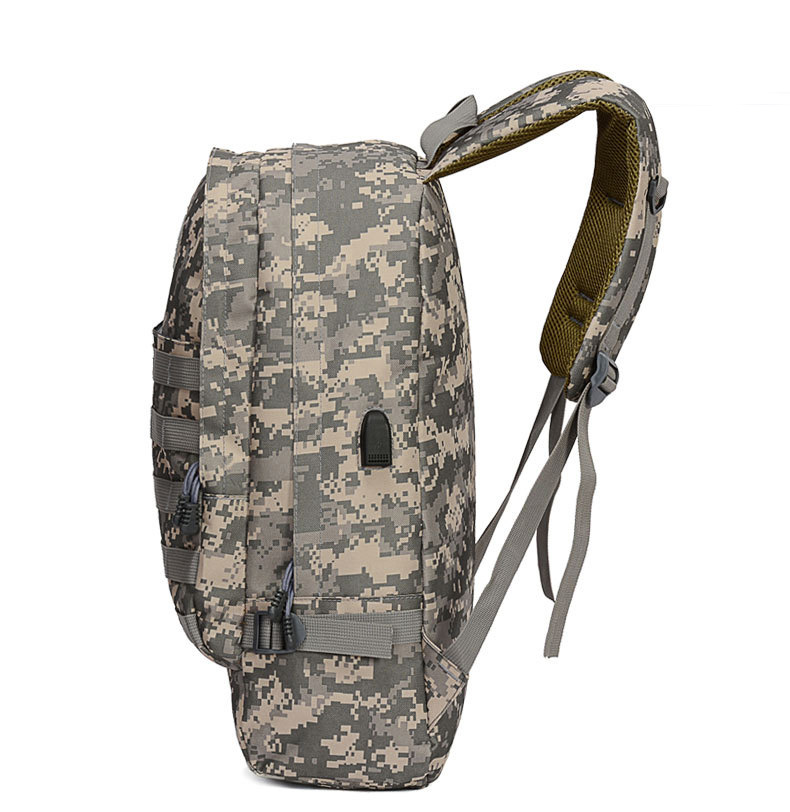 Pubg Camo Backpacks Usb Charging Backpack Waterproof Outdoor Backpack