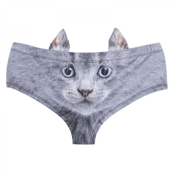 Women Cat Ears Underwear 3..